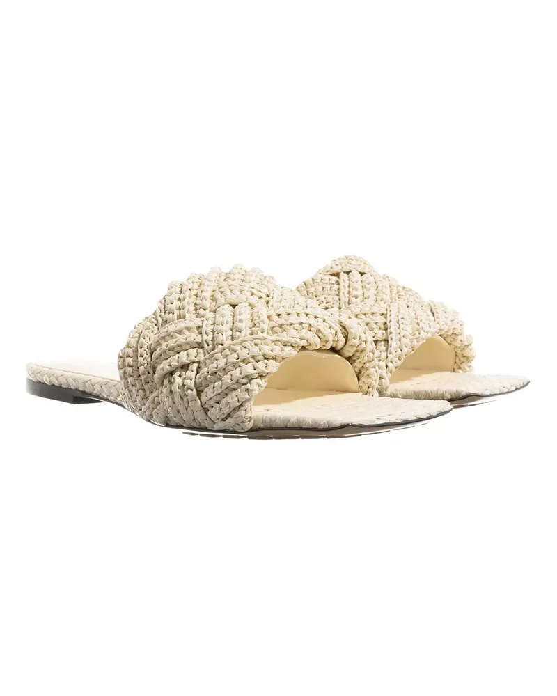 Bottega Veneta Slipper & Pantoletten Lido Flat Sandals creme Creme