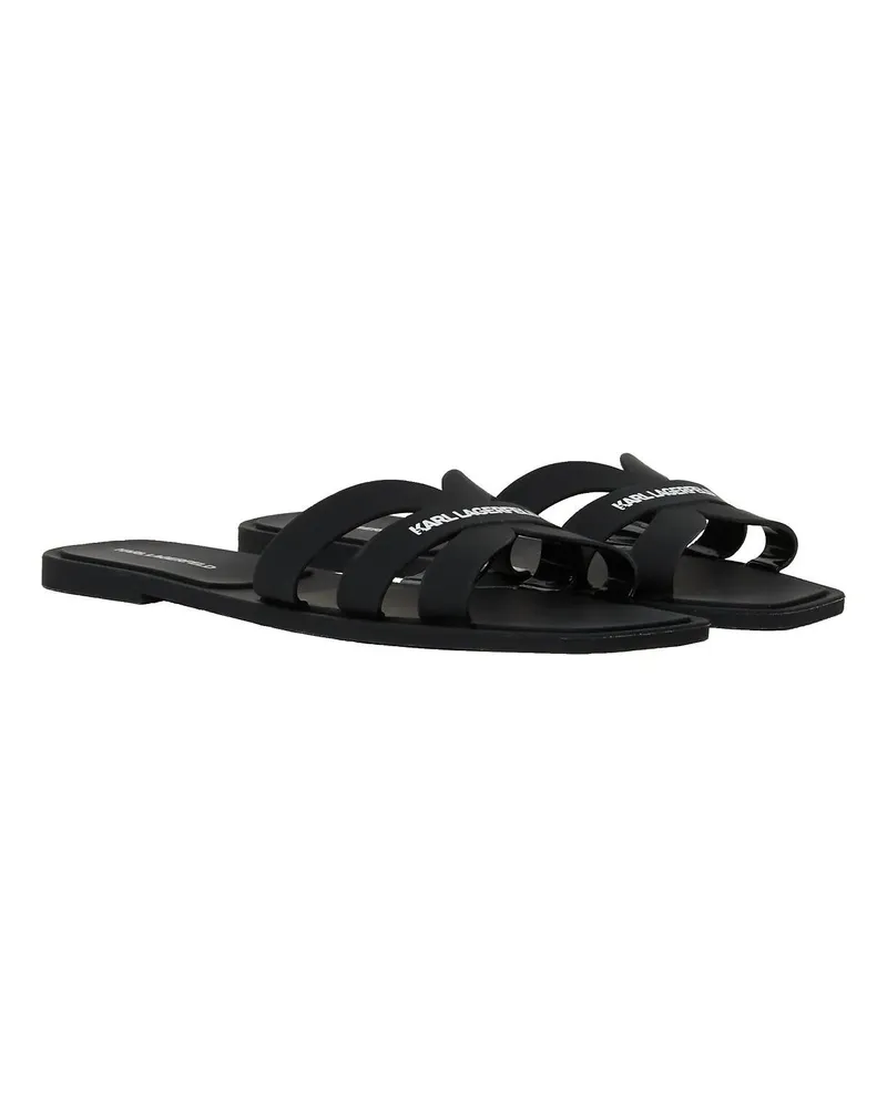 Karl Lagerfeld Slipper & Pantoletten JELLY-SLIPPERS schwarz Schwarz