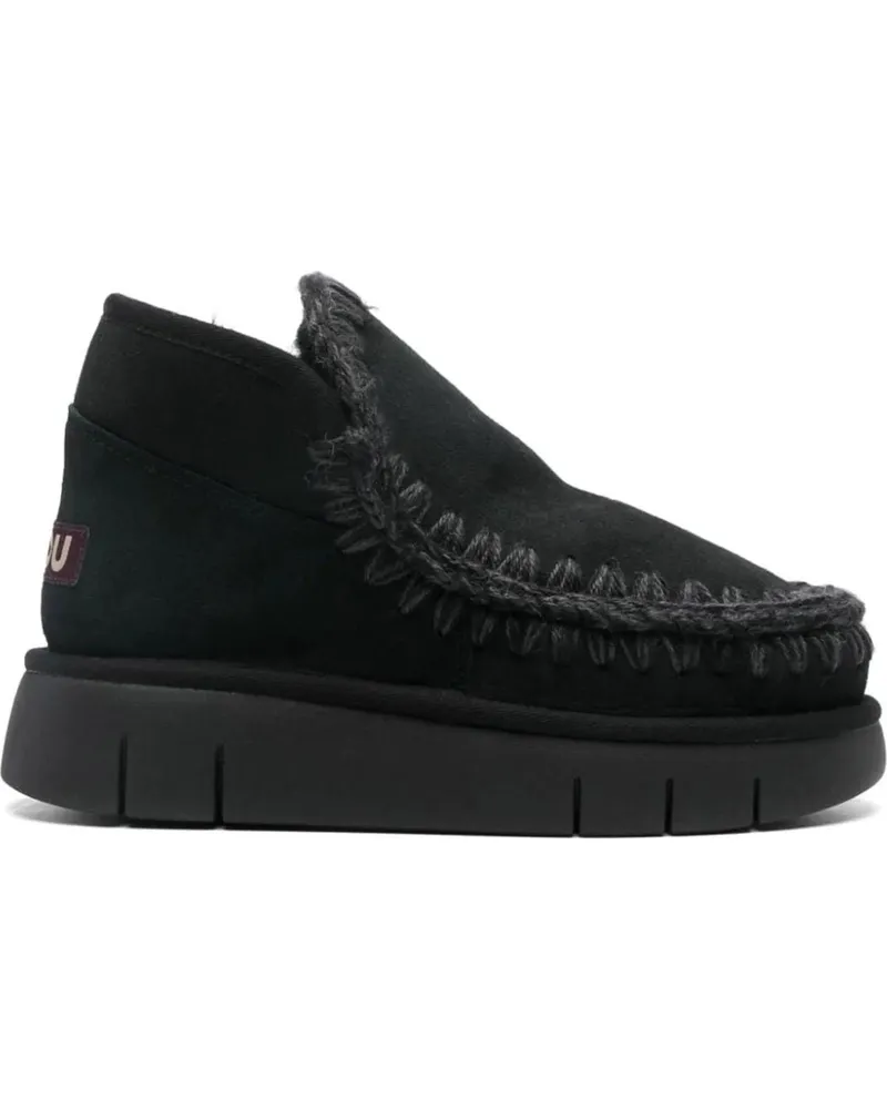 Mou Stiefel Boots Black schwarz Schwarz
