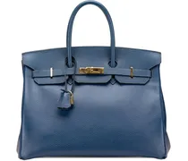 Crossbody Bags Togo Birkin Retourne 35 blau