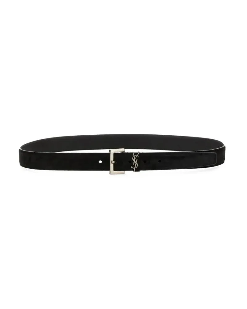 Saint Laurent Gürtel "Cassandras" Belt schwarz Schwarz