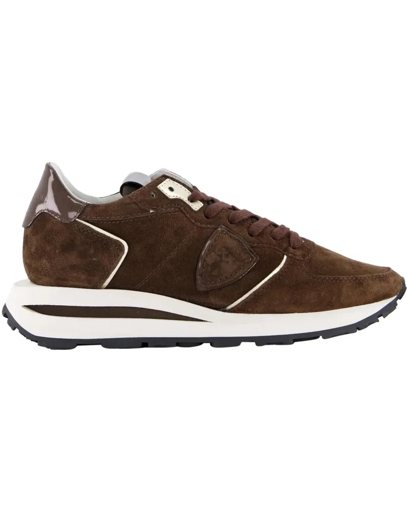 Philippe Model Low-Top Sneaker Dames Tropez Haute Sneaker Bruin braun Braun