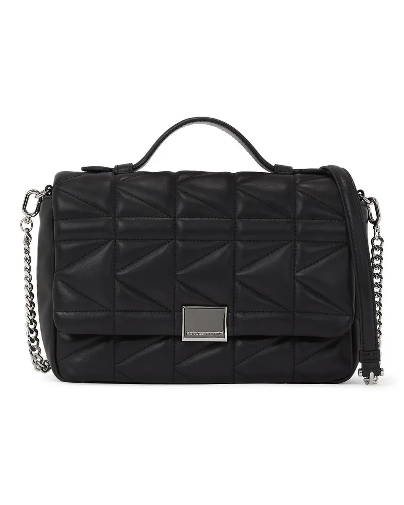 Karl Lagerfeld Crossbody Bags K/KUILT UMHÄNGETASCHE MIT TRAGEGRIFF schwarz Schwarz