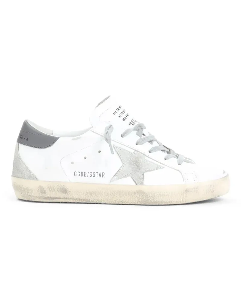 Golden Goose Low-Top Sneaker White Cow Leather Superstar Sneakers weiß Weiß
