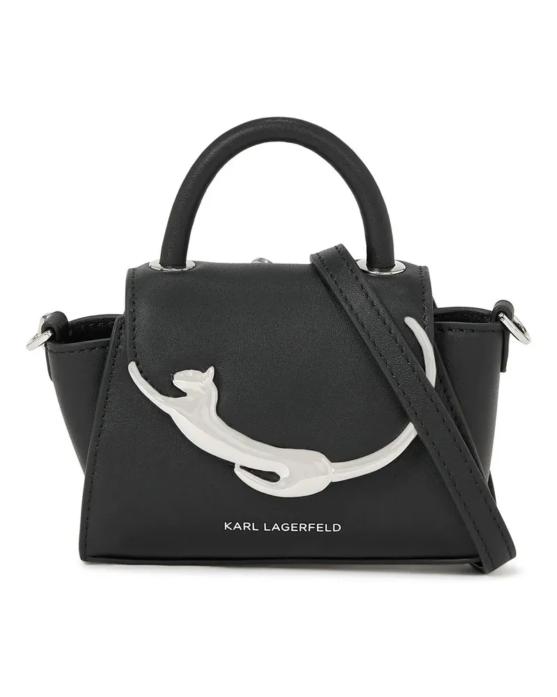 Karl Lagerfeld Crossbody Bags Choupette Nano Tasche schwarz Schwarz