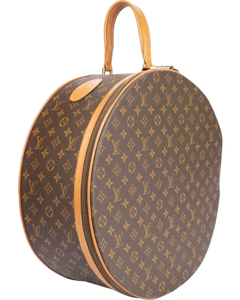 Louis Vuitton Crossbody Bags  Canvas Monogram USA Hat Case Trunk K bunt Bunt