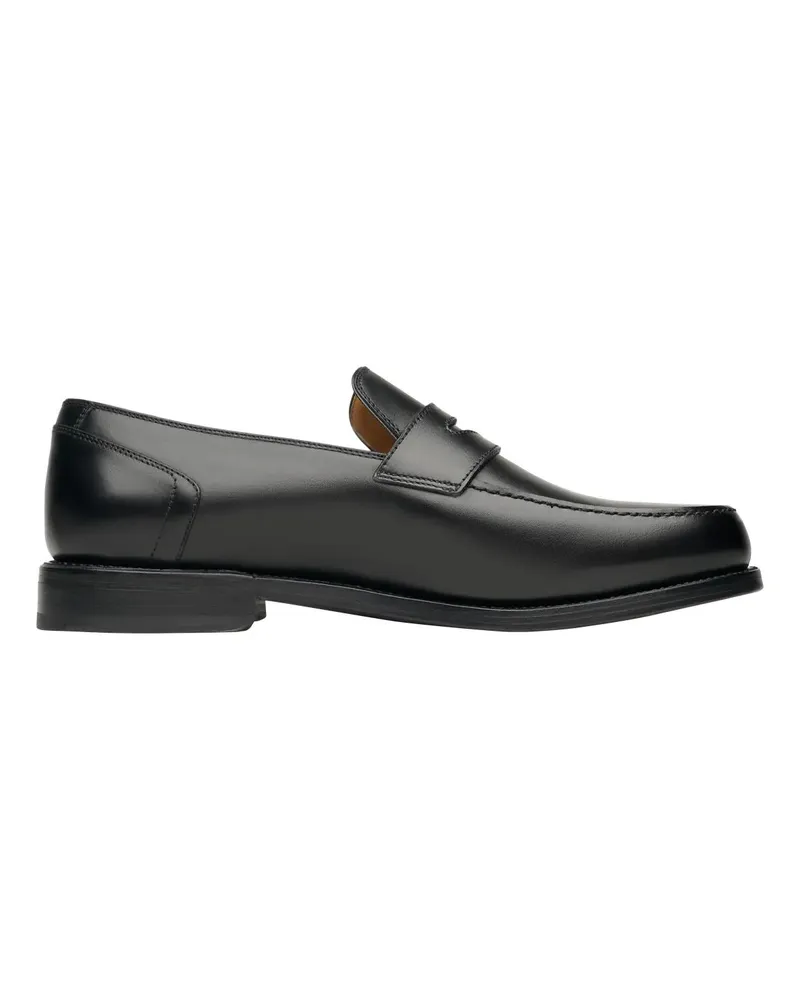 Henry Stevens Slipper & Pantoletten Loafer Haywood PL schwarz Schwarz