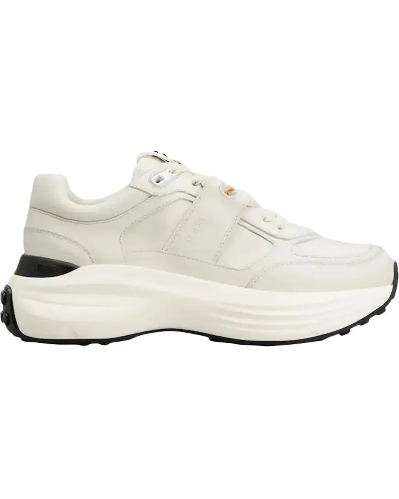TOD'S Low-Top Sneaker Sneakers Bianco Latte weiß Weiß