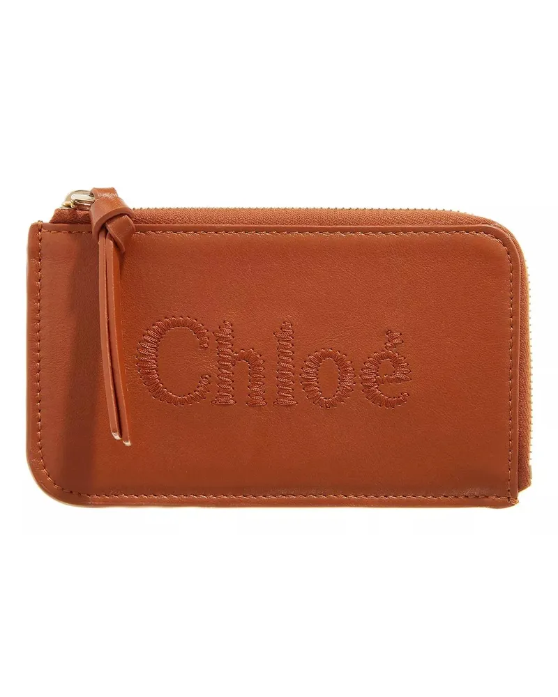 Chloé Portemonnaie Sense Cardholder Braun