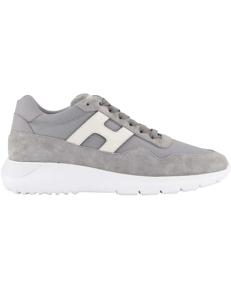 Hogan Low-Top Sneaker Heren Interactive3 Sneaker Grijs grau Grau