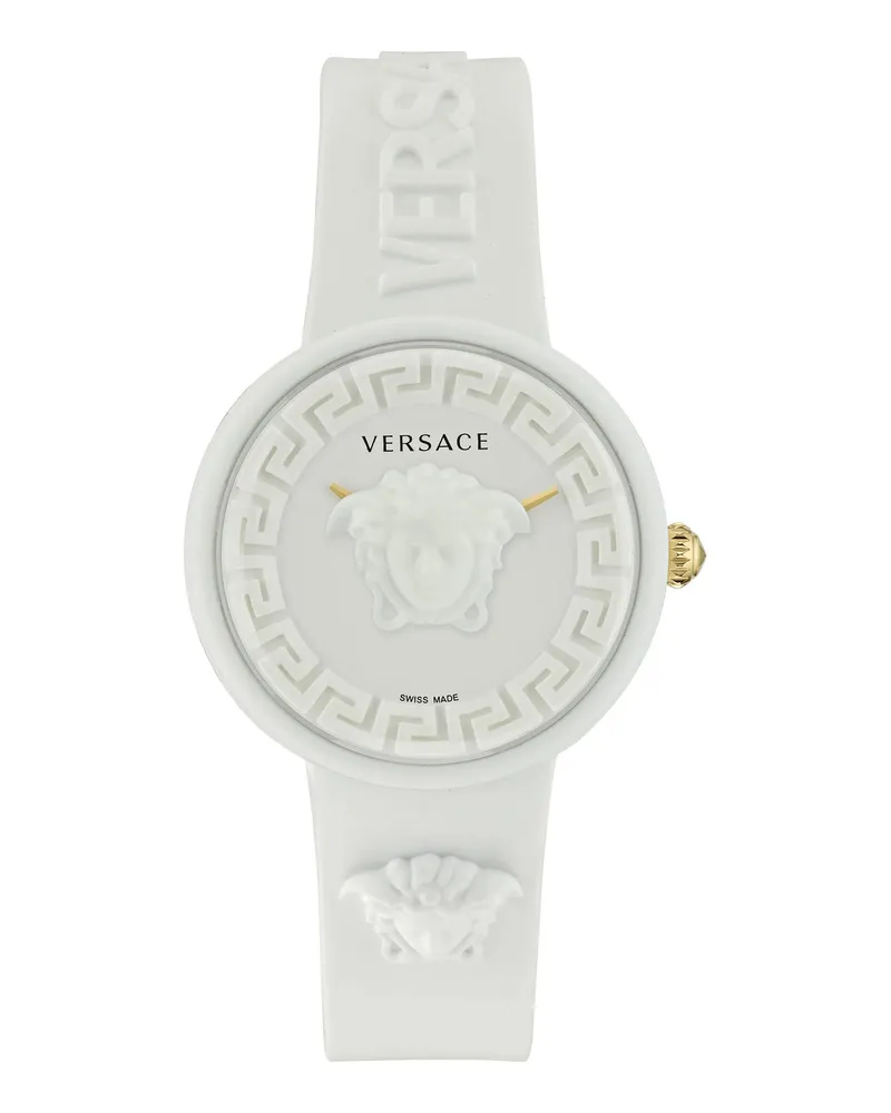 Versace Uhr Analoge Quarzuhr Medusa Pop white Weiß