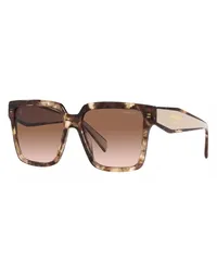 Prada Sonnenbrille 0PR 24ZS Goldbraun