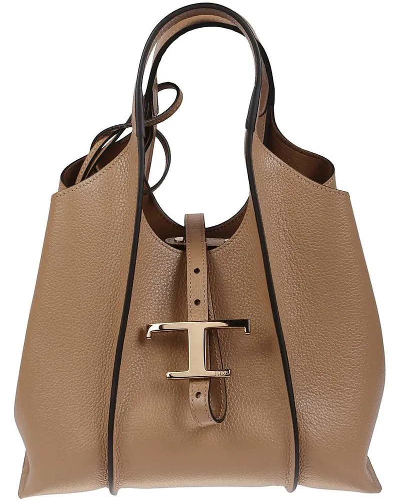 TOD'S Crossbody Bags Mini Tbs Shopping Bag Brown braun Braun