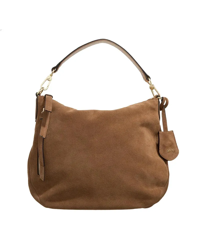 Abro Hobo Bags Beutel Juna Small/ Camel braun Braun