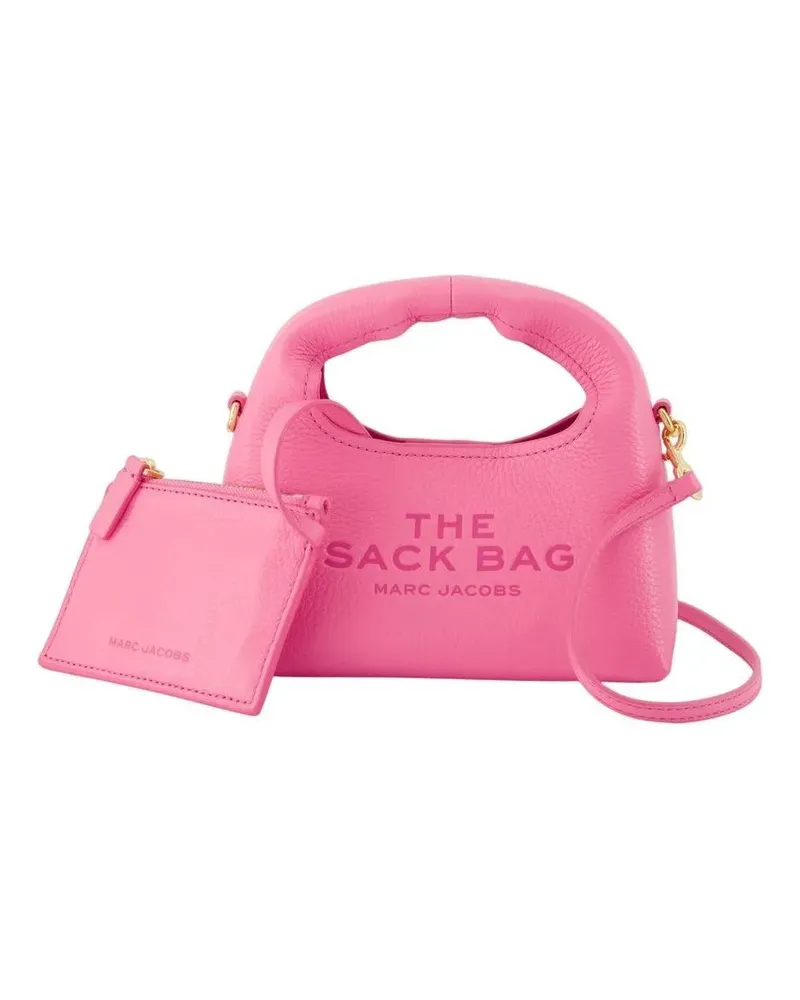 Marc Jacobs Hobo Bags Structured Crossbody Bag With Embossed Detailing pink Rosa