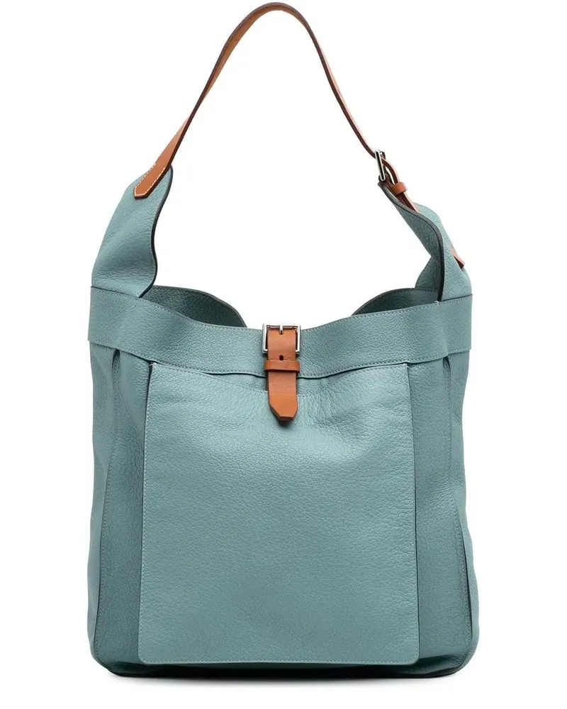 Hermès Hobo Bags 2009 Clemence Marwari PM blau Blau