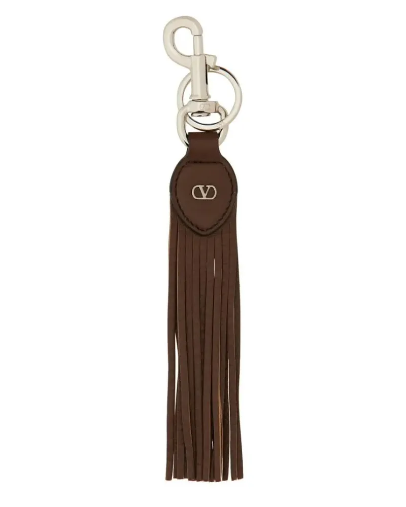 Valentino Garavani Schlüssel- & Taschenanhänger "Vlogo Signature" Keychain brown Braun