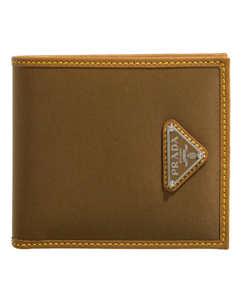 Prada Portemonnaies Re-Nylon Portmonnaie braun Braun