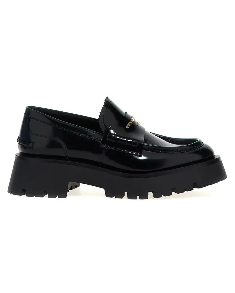Alexander Wang Carter Lug' Loafers schwarz Schwarz