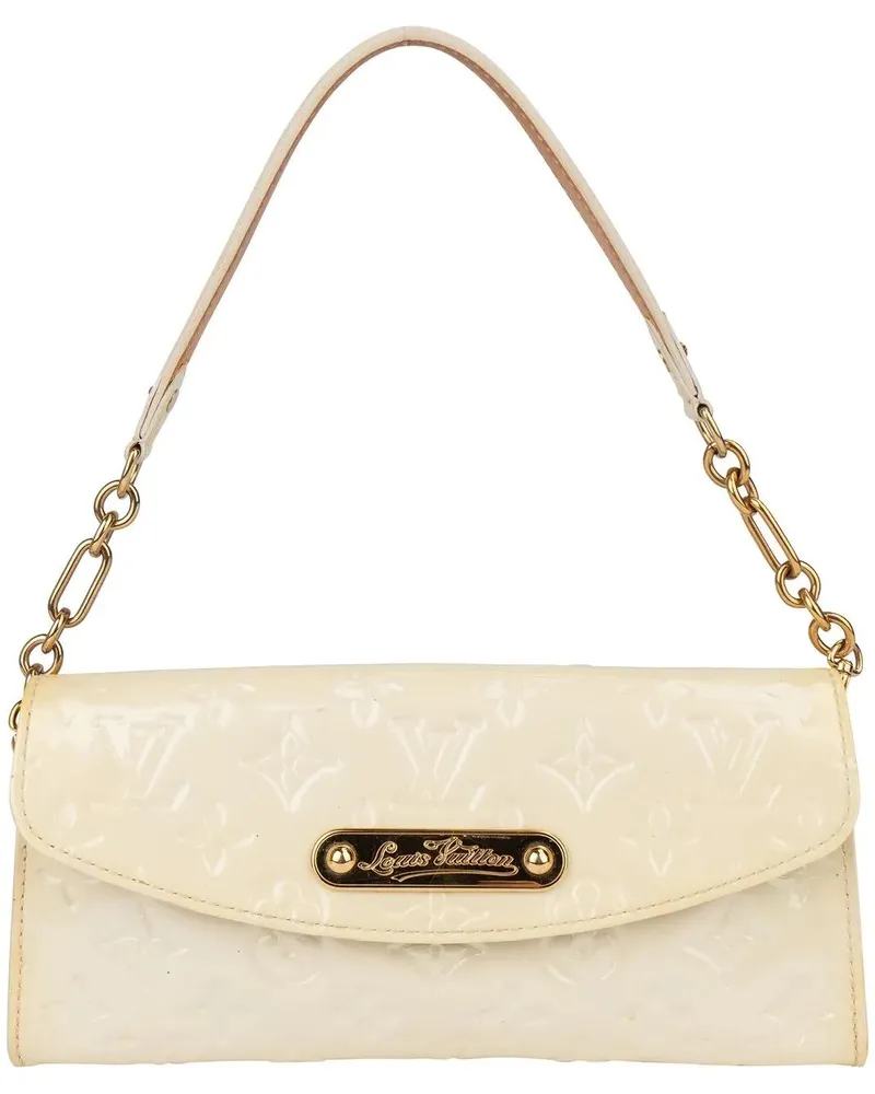 Louis Vuitton Crossbody Bags  Vernis Monogram Sunset Boulevard Han weiß Weiß