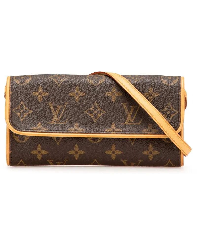 Louis Vuitton Hobo Bags Monogram Pochette Twin PM braun Braun
