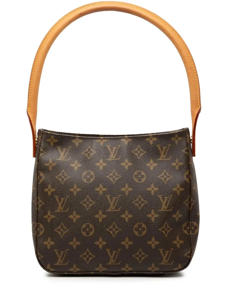 Louis Vuitton Hobo Bags Monogram Looping MM braun Braun