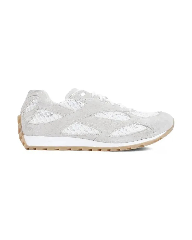 Bottega Veneta Sneakers Orbit Suede Sneakers Beige