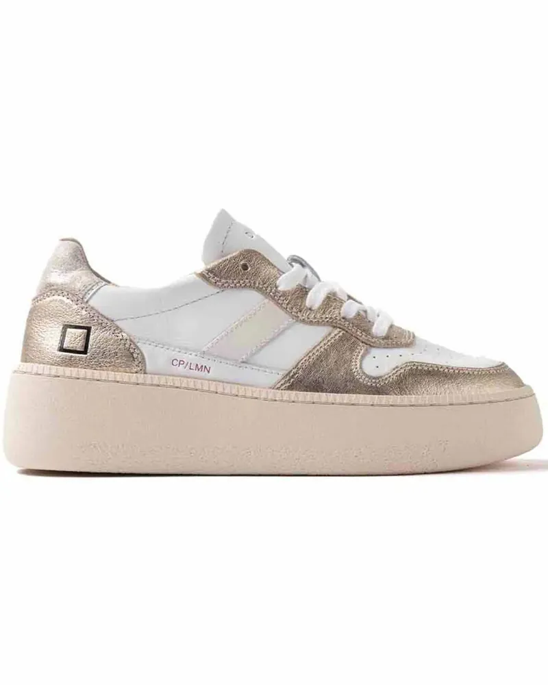 D.A.T.E. Low-Top Sneaker Sneakers Divers bunt Bunt