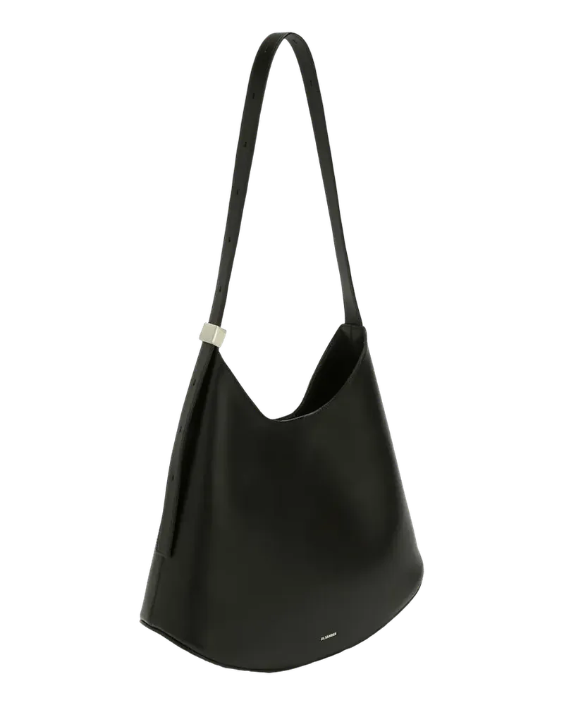 Jil Sander Crossbody Bags Mittelgroße Eldorado schwarz Schwarz