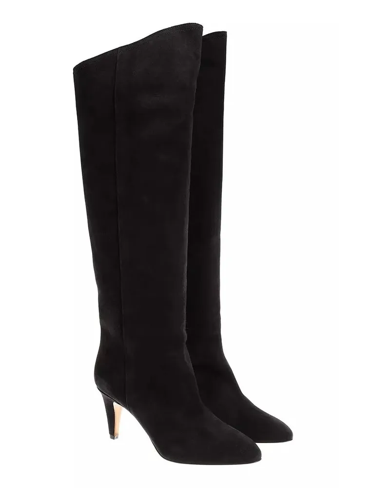 Isabel Marant Stiefel & Boots Lispa Heeled Boots Suede schwarz Schwarz