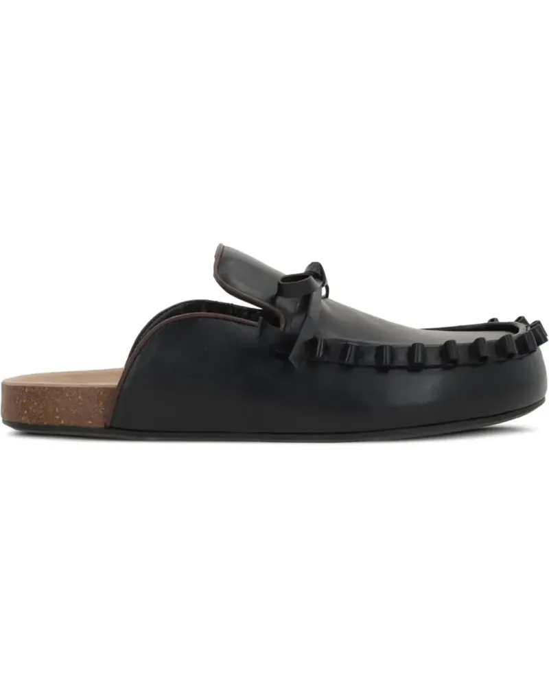 J.W.Anderson Loafer Ruffle Loafer M Black schwarz Schwarz