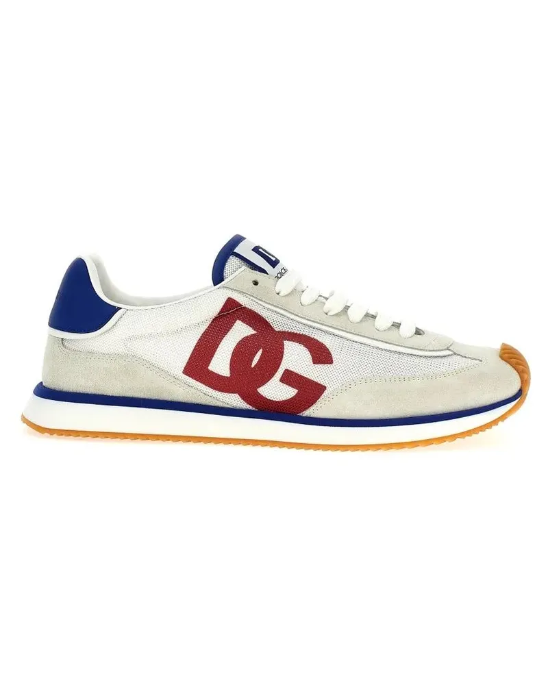 Dolce & Gabbana Low-Top Sneaker 'Dg Cushion' Sneaker weiß Weiß