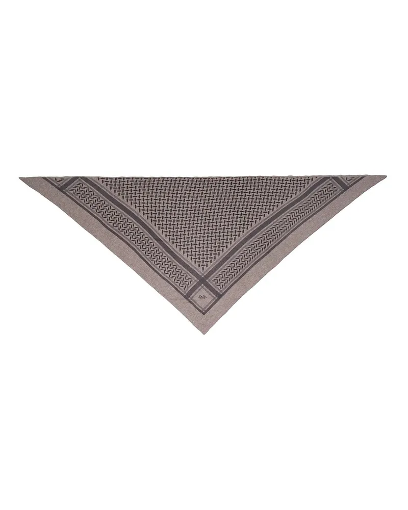 Lala Berlin Tücher & Schals Triangle Trinity Classic M grau Grau