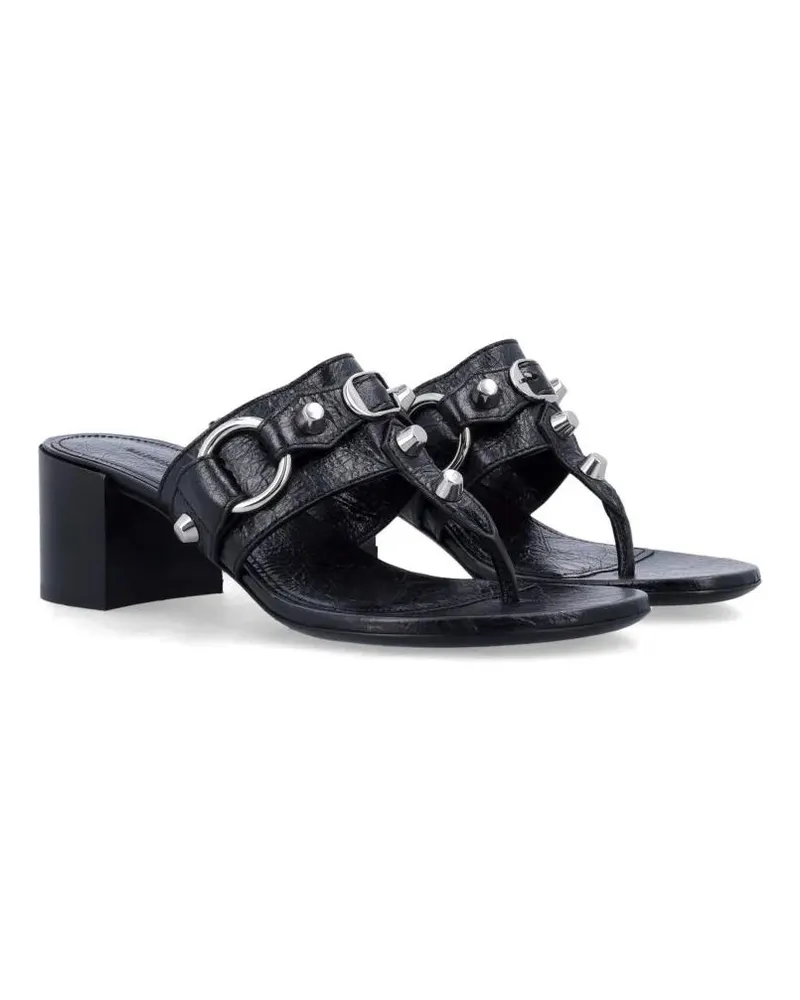 Balenciaga Sandalen City Tong L050 schwarz Schwarz