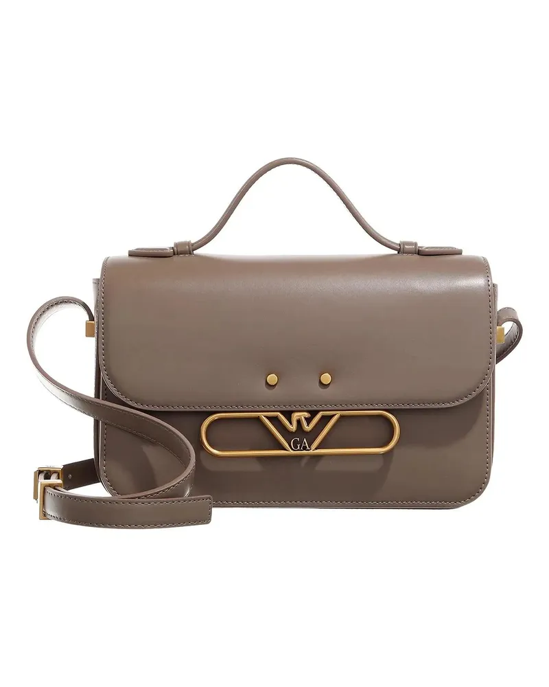 Emporio Armani Crossbody Bags Shopping S Simil Nappa Goffrata - Shopping S Quilt taupe Taupe