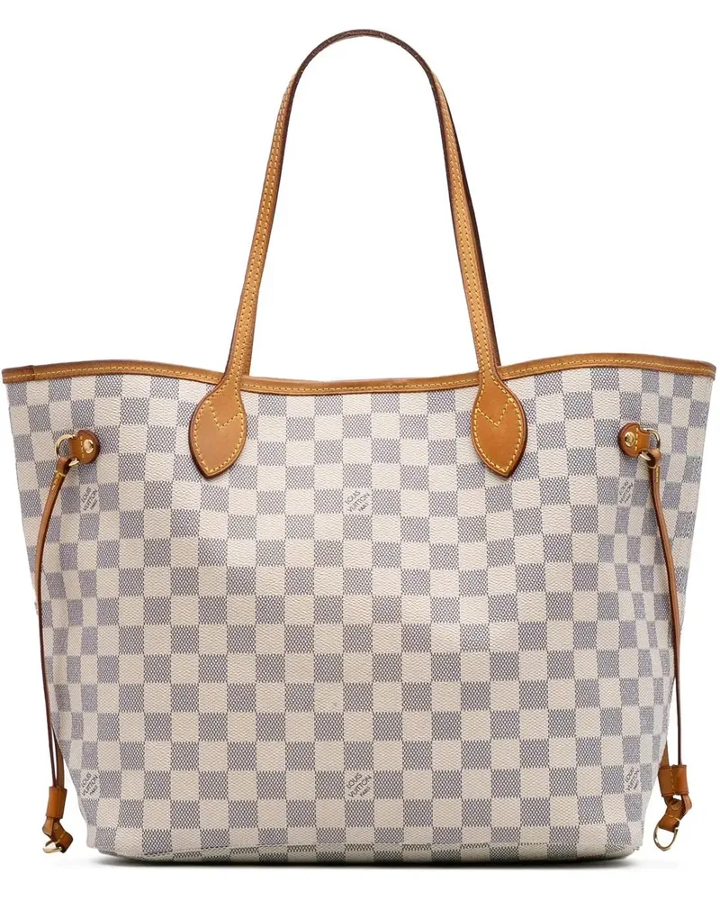 Louis Vuitton Shopper Damier Azur Neverfull MM beige Beige