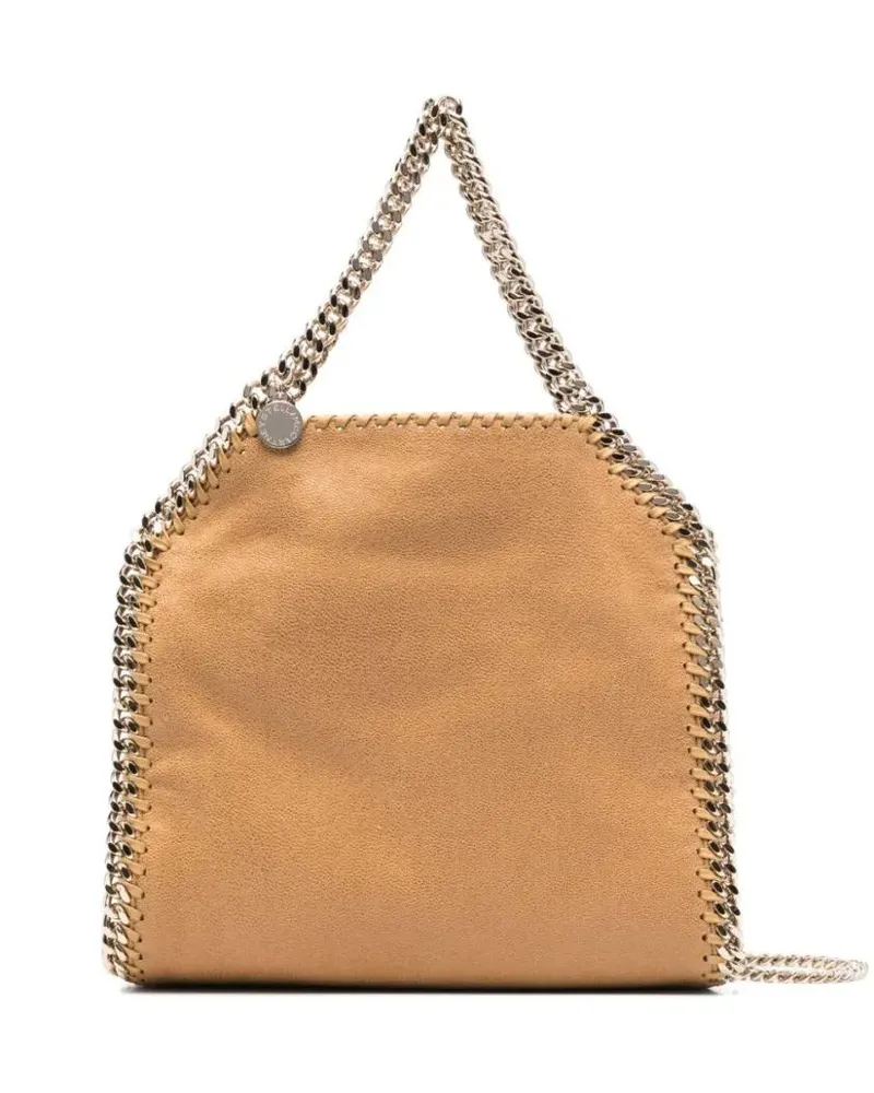 Stella McCartney Hobo Bags Geometric Brown Bag With Magnetic Fastening And Ch braun Braun