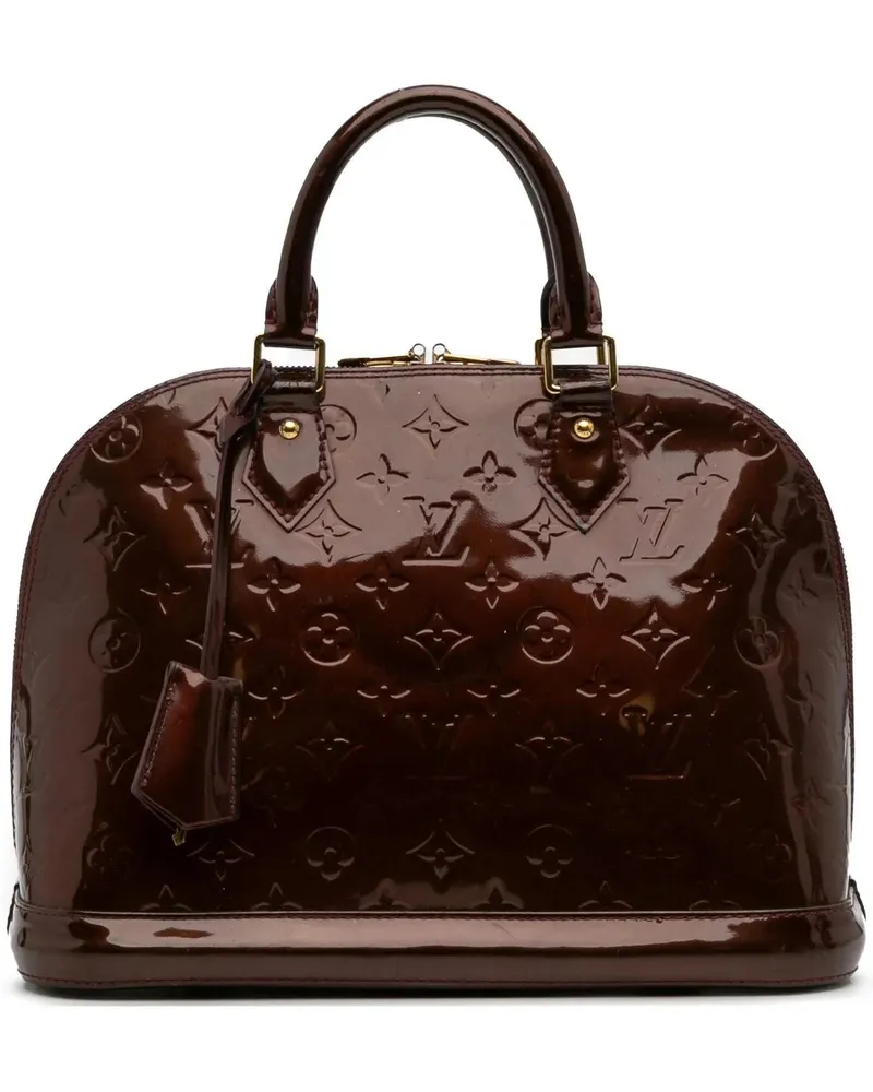 Louis Vuitton Crossbody Bags Monogram Vernis Alma PM rot Rot
