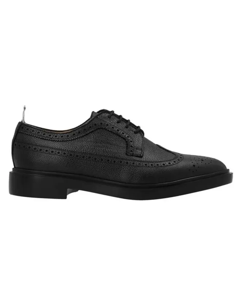 Thom Browne Classic Longwing’ Brogues schwarz Schwarz