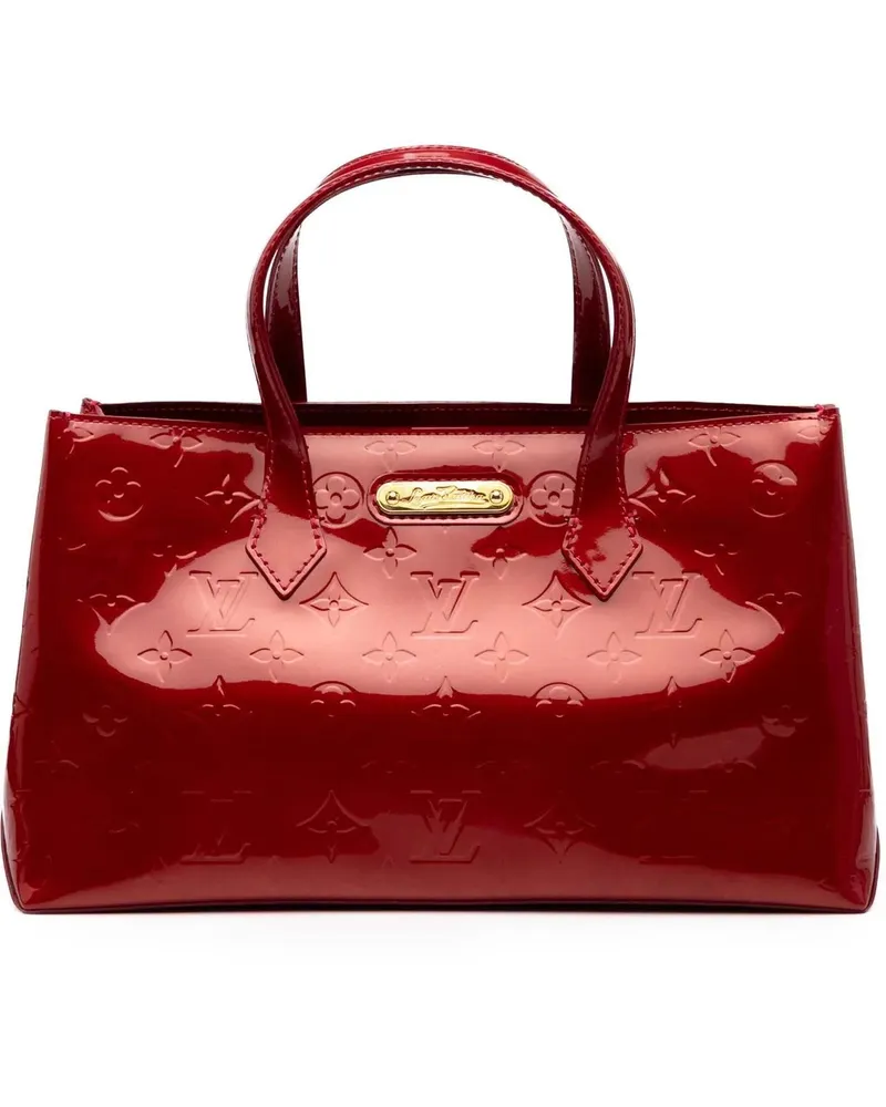 Louis Vuitton Crossbody Bags Monogram Vernis Wilshire PM rot Rot