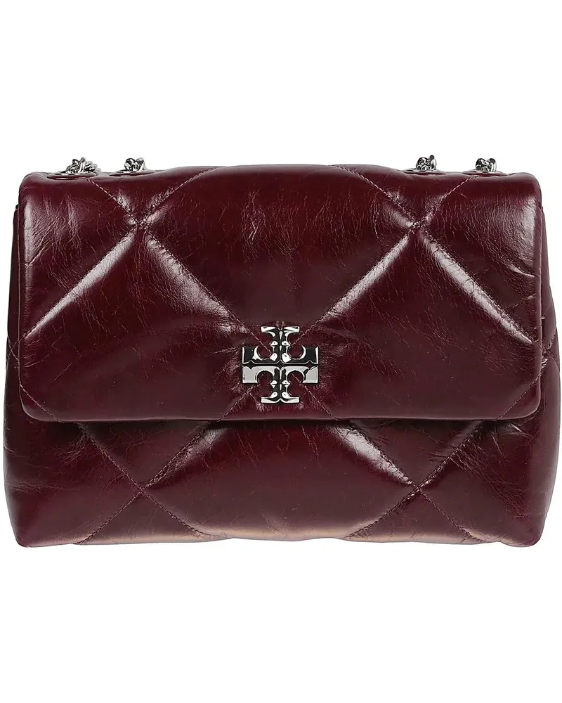 Tory Burch Crossbody Bags Kira Diamond Quilt Distressed Convertible Shoulder braun Braun