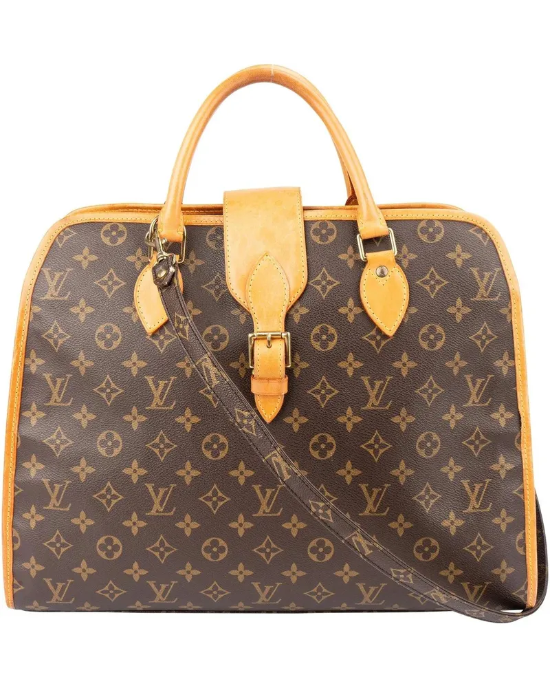 Louis Vuitton Crossbody Bags  Canvas Monogram Rivoli Handbag braun Braun