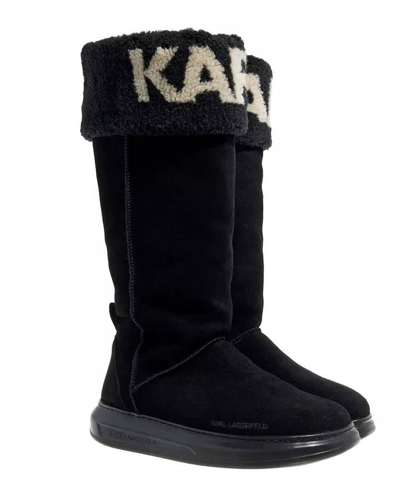 Karl Lagerfeld Stiefel & Boots Kapri Kosi Karl Logo Hi Boot schwarz Schwarz