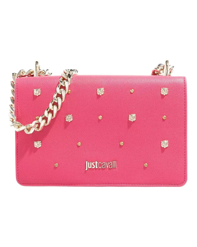 Just Cavalli Crossbody Bags Range R Tiger Studs Sketch 2 Bags Rosa