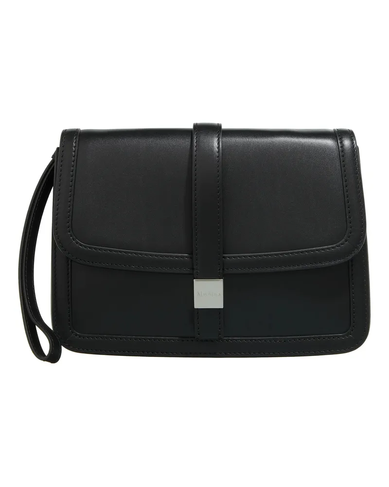 Max Mara Clutches Bianca Clutch schwarz Schwarz