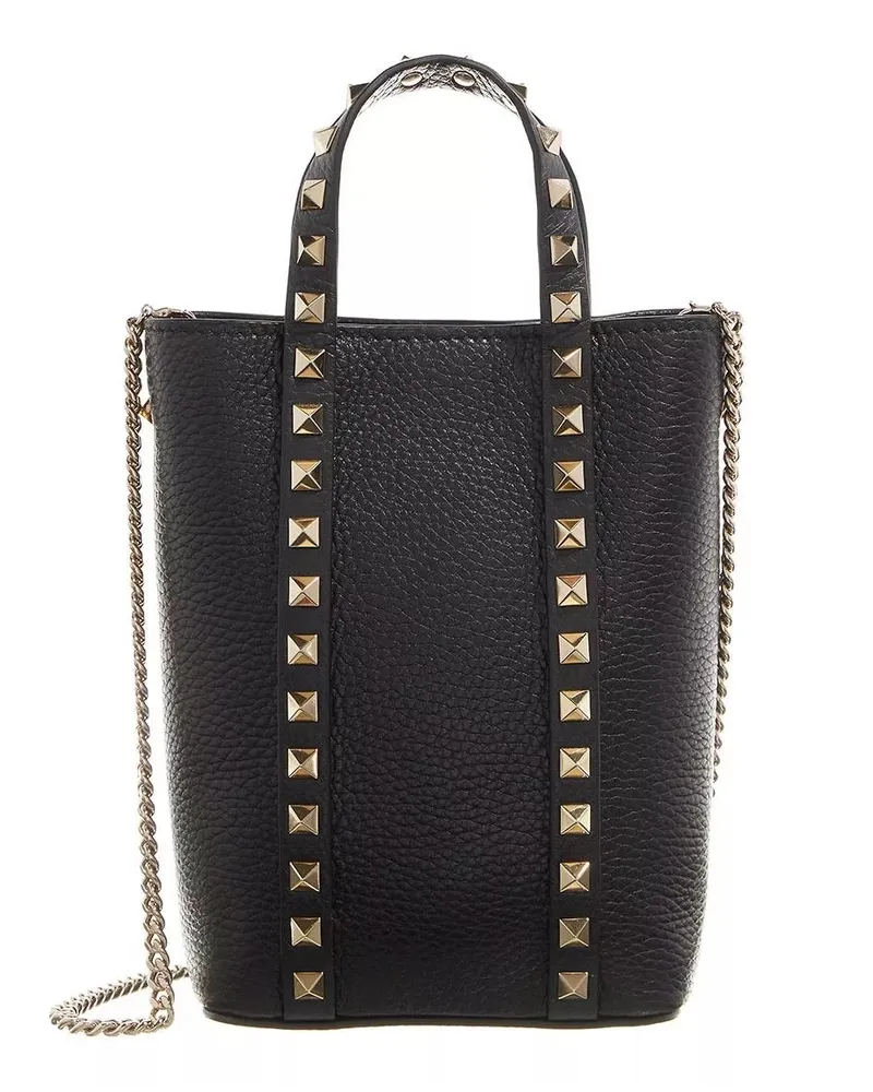 Valentino Garavani Pochettes Pouch Rockstud Alce schwarz Schwarz