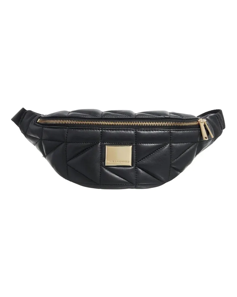 Karl Lagerfeld Bauchtaschen K/Kuilt Bumbag schwarz Schwarz