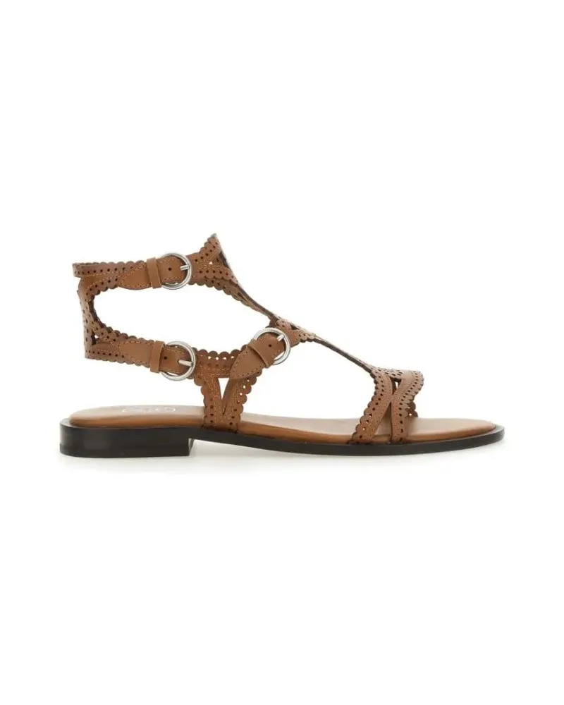 ash Sandalen "Paprika" Sandalwood braun Braun