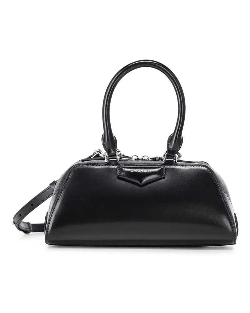 Givenchy Crossbody Bags Antigona East/West Mini Handbag With Dual Handles schwarz Schwarz