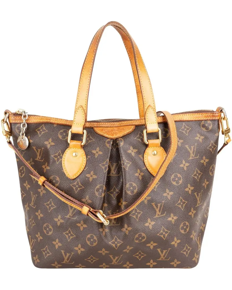 Louis Vuitton Crossbody Bags  Canvas Monogram Palermo PM Handbag braun Braun